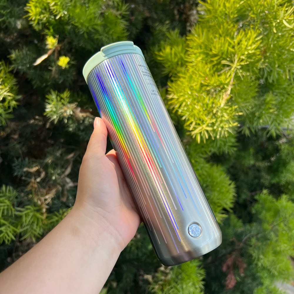 New Starbucks rainbow mint insulated tumbler